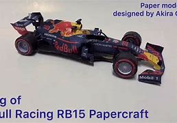 Image result for Papercraft Red Bull F1