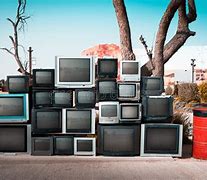 Image result for Collage of Old TV