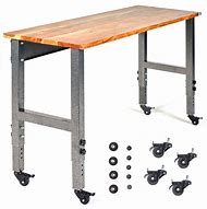 Image result for Portable Rolling Work Table