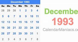 Image result for Comex Calendar 1993