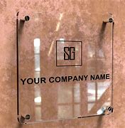 Image result for Acrylic Business Sign