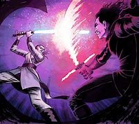 Image result for Rey and Kylo Ren Battle