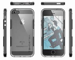 Image result for iPhone SE Space Grey with Case On