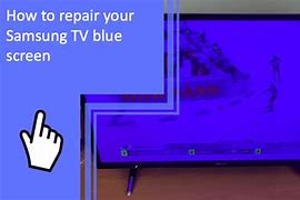 Image result for Blue Screen On Samsung TV