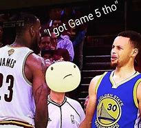 Image result for LeBron James Stephen Curry Meme