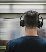 Image result for Person with Headphones White Blob People