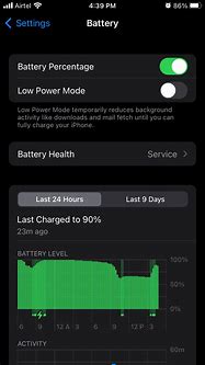 Image result for Cell Phone Battery Percentage