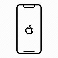 Image result for Apple Phone Icon Black and White