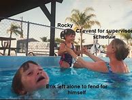 Image result for Pool Meme Format Drowning