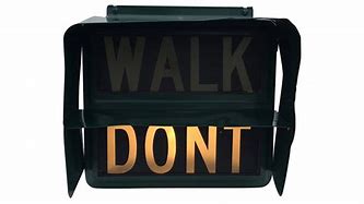 Image result for Signs Don't Walk Cafe Sign