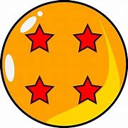 Image result for Dragon Ball Z 4 Star Decal