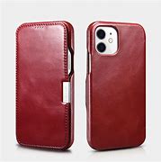Image result for Black Leather iPhone 12 Case