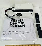 Image result for Projector for 100 Inch Screen