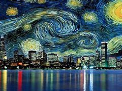 Image result for Starry Night Van Gogh High Res