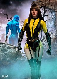 Image result for Character Watchmen Silk Spectre