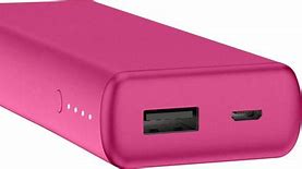 Image result for Portable Pink Phone Charger