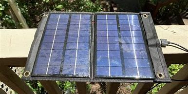 Image result for Solar Powered Phone Charger Materials