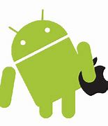 Image result for Android Pee On Apple Logo