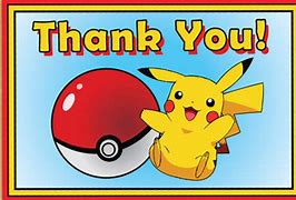 Image result for Thank You Pikachu