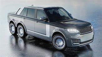 Image result for 6 Wheeled Range Rover