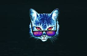Image result for Cute Neon Cat Wallpaper