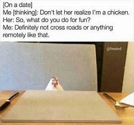 Image result for Scared Chicken Meme