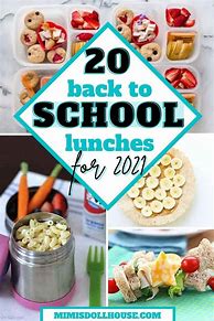 Image result for Back to School Lunch