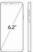 Image result for Samsung S9 Size in Inches