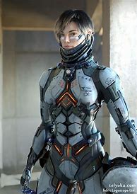 Image result for Futuristic Soldier Anime