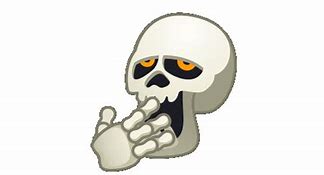 Image result for Goofy Skull. Emoji Meme