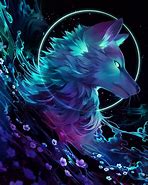 Image result for Purple Anime Wolf Drawings
