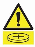Image result for Lithium Button Battery Warning Label