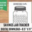 Image result for Savings Jar Printable