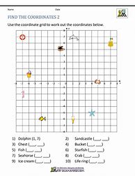 Image result for Math Coordinate Grid Worksheets