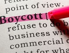 Image result for Example of Boycott