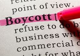 Image result for Example of Boycott