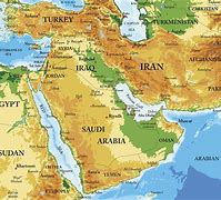 Image result for Dubai Middle East Map