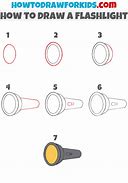 Image result for Flashlight Drawing Vertical