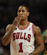 Image result for Derrick Rose Celebrating