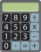 Image result for Calculator with Blank Screen Clip Art