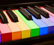 Image result for Color Piano Keyboard