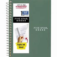 Image result for Five Star Mini Spiral Notebook