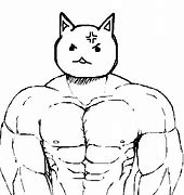 Image result for How to Draw a Buff Cat