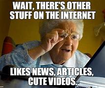 Image result for Funny Old Lady Computer