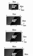 Image result for 42 Flat Screen TV Dimensions
