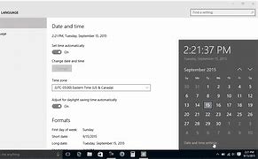 Image result for Laptop Time Setting