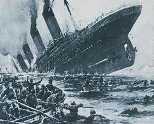Image result for Titanic Sink