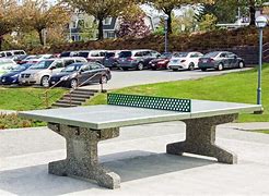 Image result for Concrete Ping Pong Table