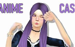 Image result for Anime Girl Sims 4 CC