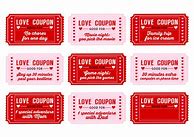 Image result for Free Printable Valentine's Coupons